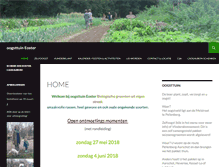 Tablet Screenshot of oogsttuin-eoster.be